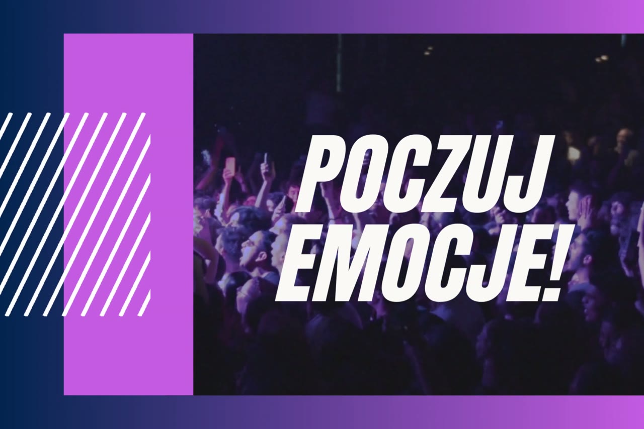 Intro turniejowe wyświetlane na ścianie kortu squasha
